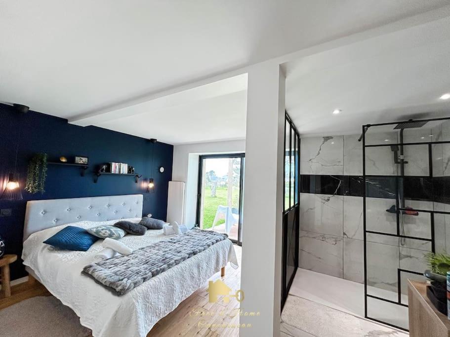 Villa Trevi , Spacieuse, Vue Mer Trégunc Exteriör bild