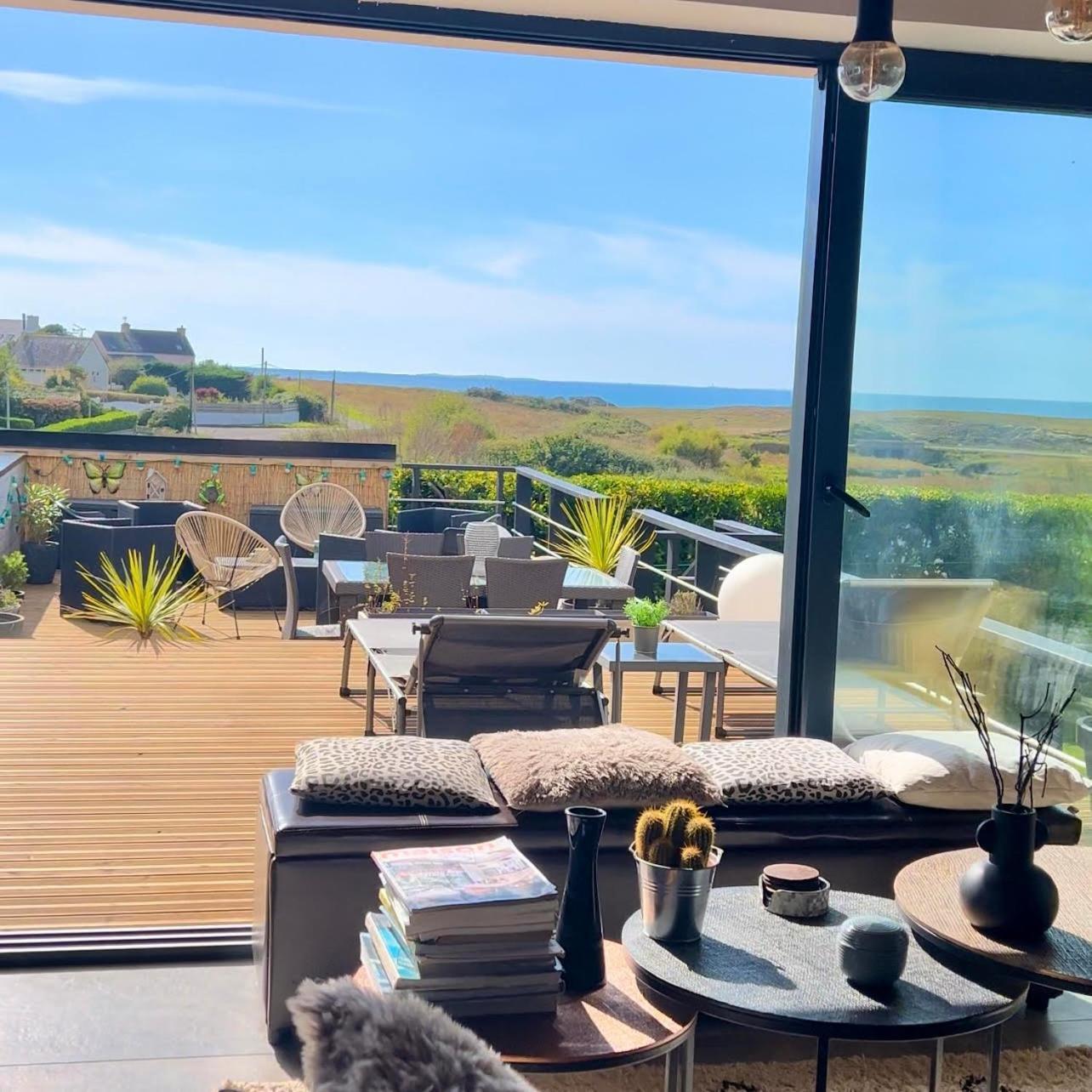 Villa Trevi , Spacieuse, Vue Mer Trégunc Exteriör bild